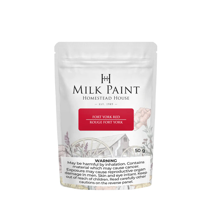 Homestead House Milk Paint - FORT YORK RED - Rustic Farmhouse Charm