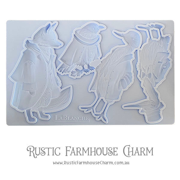 LaBlanche Mould - FOX & GOOSE (12.7 cm x 20.3 cm) - Rustic Farmhouse Charm