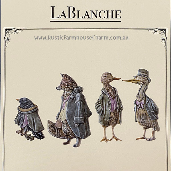 LaBlanche Mould - FOX & GOOSE (12.7 cm x 20.3 cm) - Rustic Farmhouse Charm