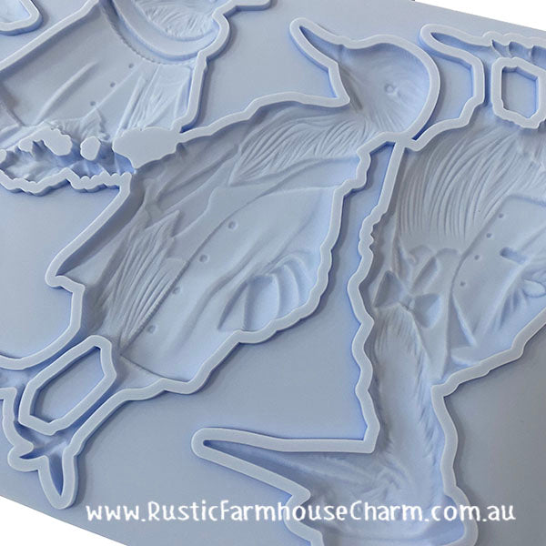 LaBlanche Mould - FOX & GOOSE (12.7 cm x 20.3 cm) - Rustic Farmhouse Charm