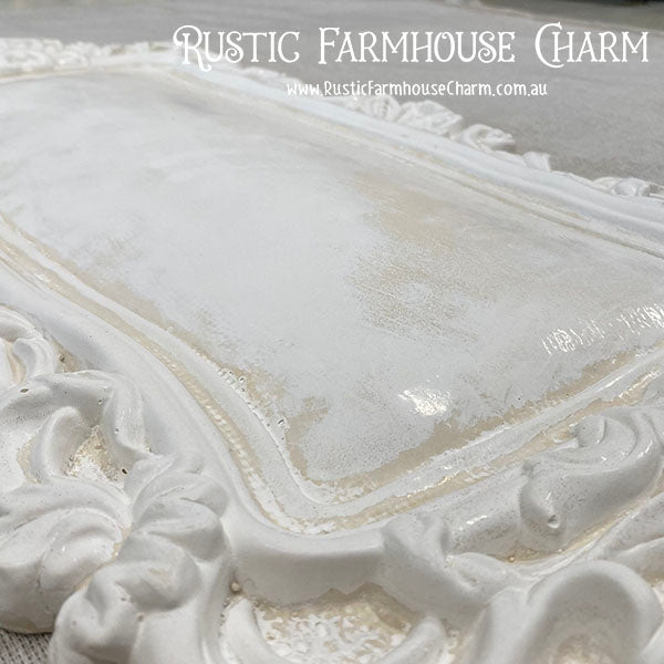 Old Worlde Ornate Panel Frame - ELYSIAN SCROLL (80cm x 35cm) - Rustic Farmhouse Charm