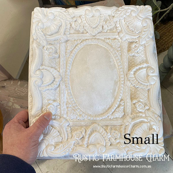 Old Worlde Ornate Panel Frame - TREASURED HEIRLOOM (2 sizes) - Rustic Farmhouse Charm