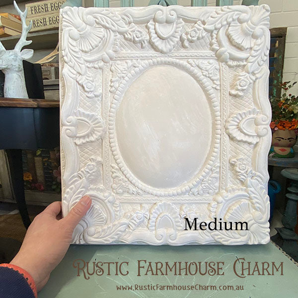 Old Worlde Ornate Panel Frame - TREASURED HEIRLOOM (2 sizes) - Rustic Farmhouse Charm