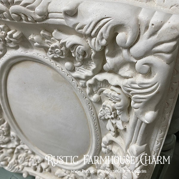 Old Worlde Ornate Panel Frame - CHATEAU ROSE  (34cm x 39.5cm) - Rustic Farmhouse Charm