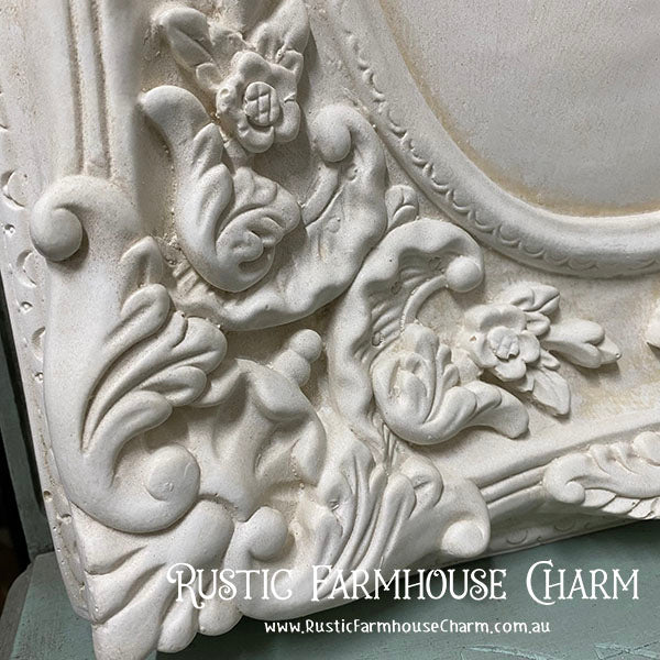 Old Worlde Ornate Panel Frame - CHATEAU ROSE  (34cm x 39.5cm) - Rustic Farmhouse Charm