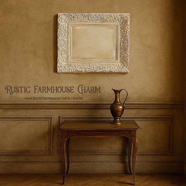 Old Worlde Ornate Panel Frame - ACANTHUS PANEL (59cm x 49cm) - Rustic Farmhouse Charm