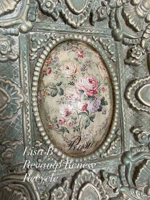 Old Worlde Ornate Panel Frame - TREASURED HEIRLOOM (2 sizes) - Rustic Farmhouse Charm