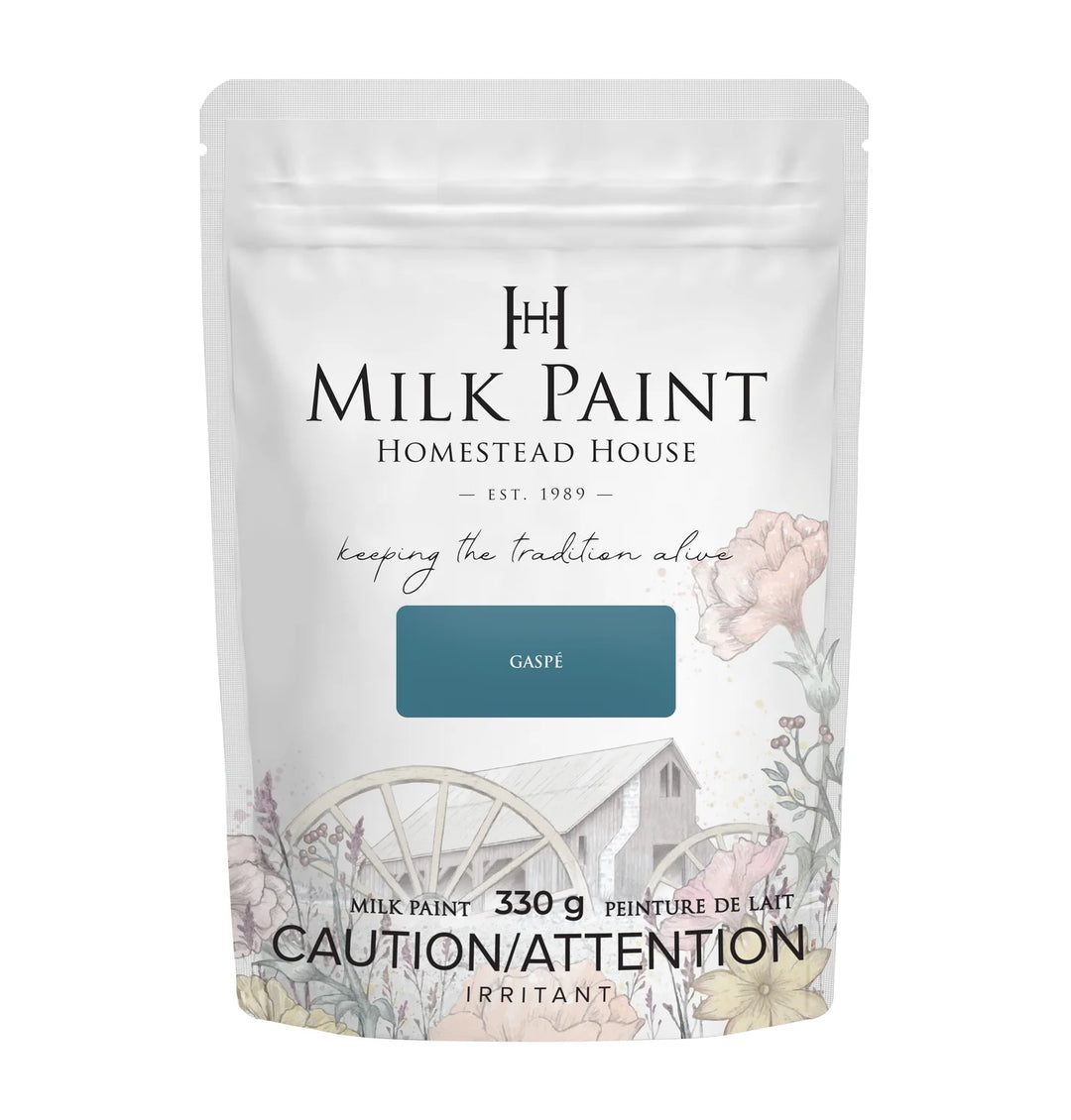 Homestead House Milk Paint - GASPE GREEN - Rustic Farmhouse Charm