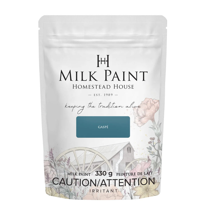 Homestead House Milk Paint - GASPE GREEN - Rustic Farmhouse Charm