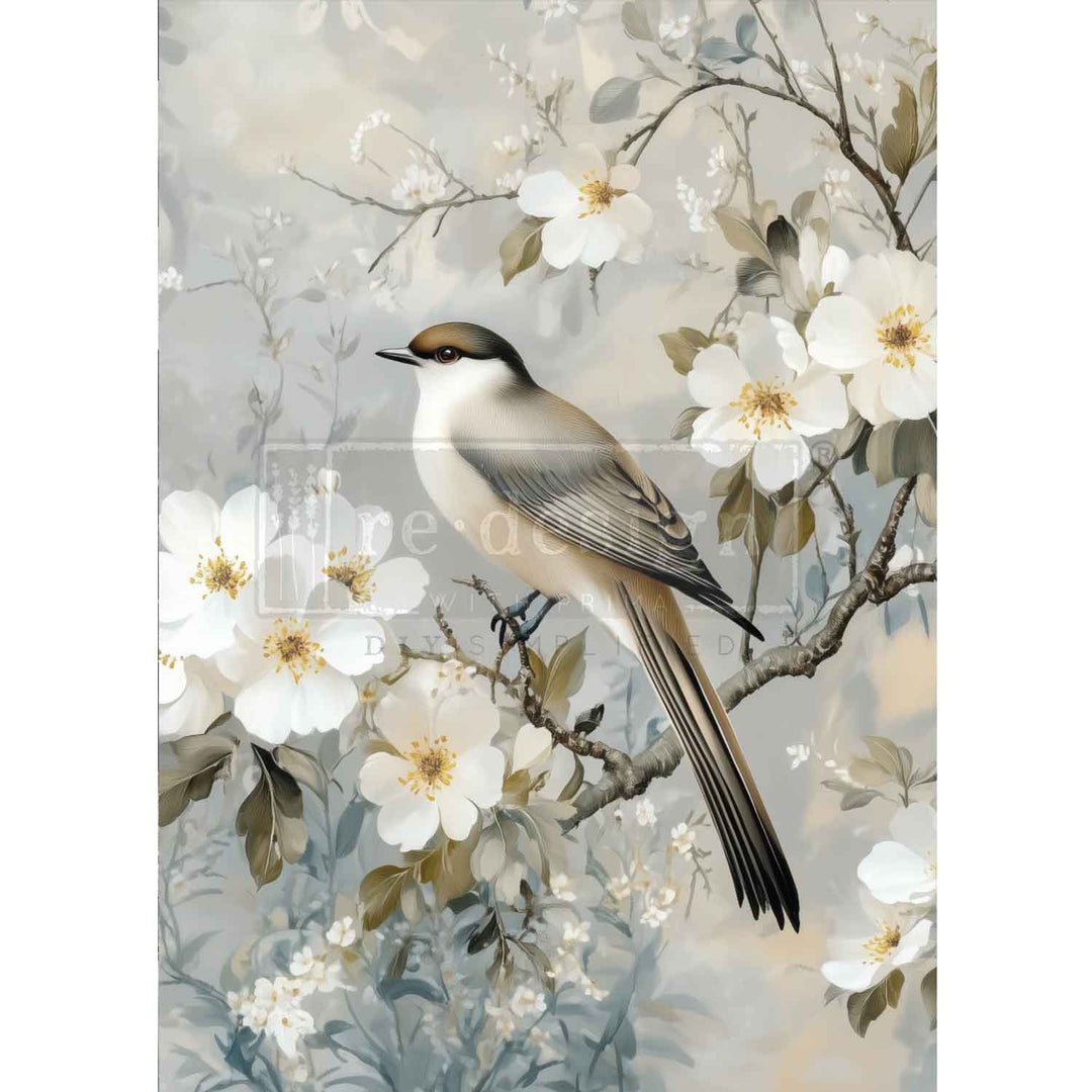 NEW! Redesign Limited A1 Decoupage Fibre Paper - GENTLE WATCHER (59.44cm x 84.07cm) - Rustic Farmhouse Charm