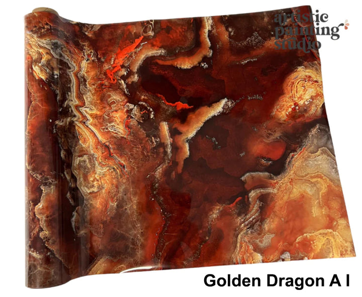 GOLDEN DRAGON Metallic Foil - Rustic Farmhouse Charm