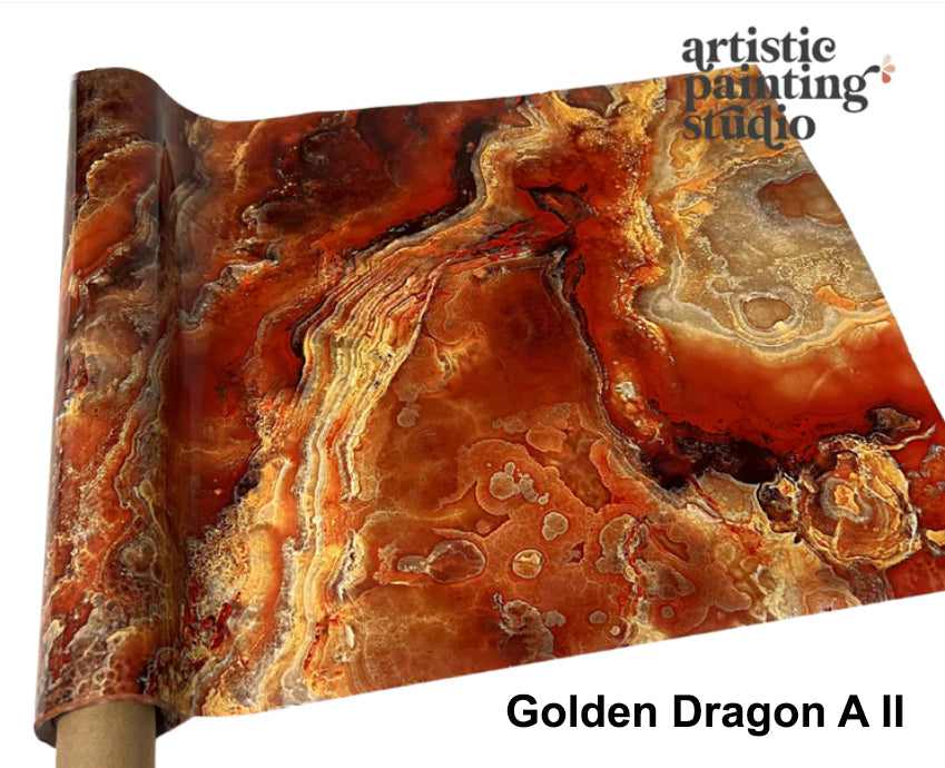 GOLDEN DRAGON Metallic Foil - Rustic Farmhouse Charm