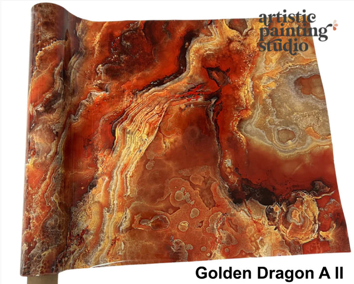 GOLDEN DRAGON Metallic Foil - Rustic Farmhouse Charm