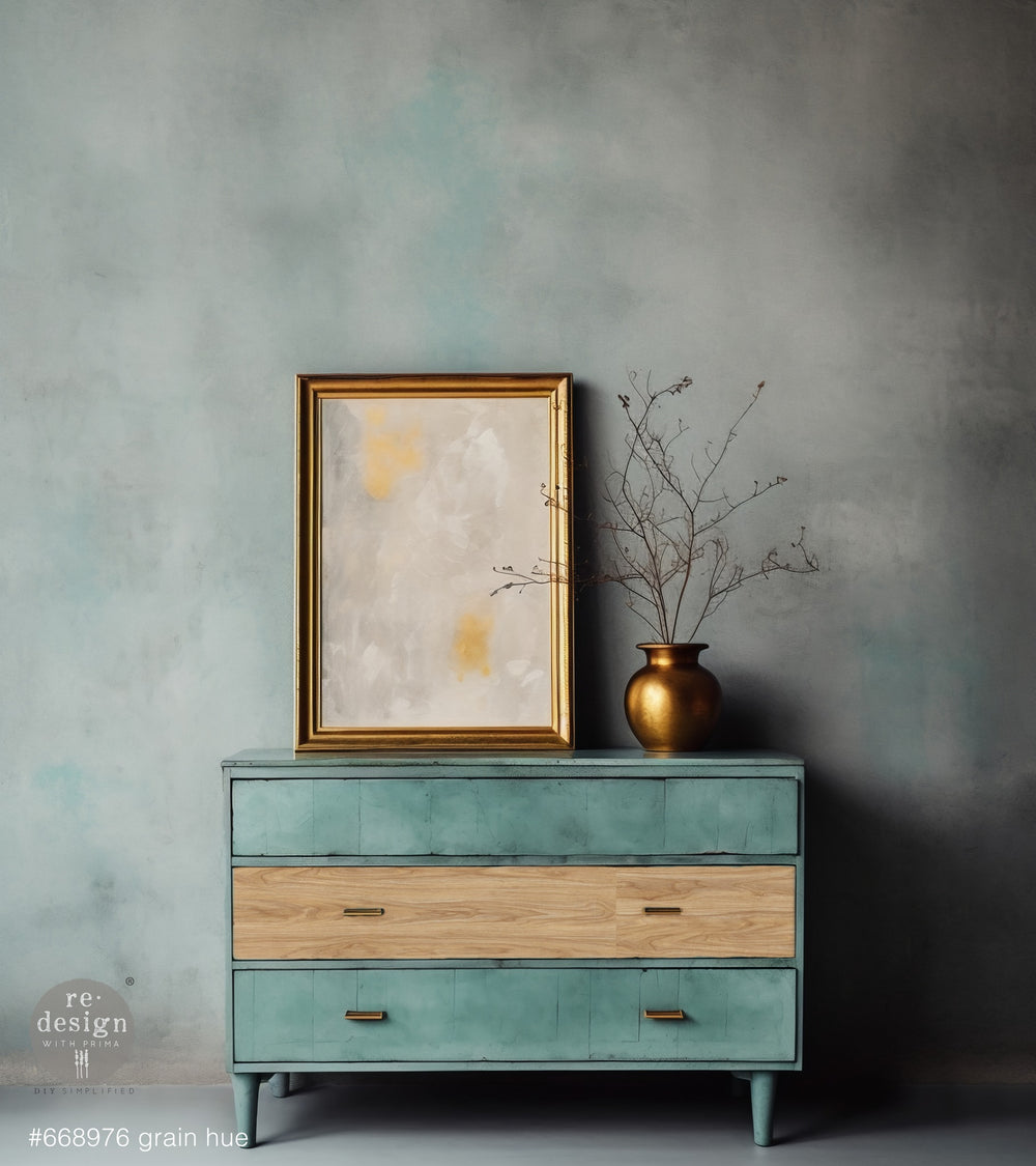 NEW! GRAIN HUE Redesign A1 Decoupage Fibre Paper (59.44cm x 84.07cm) - Rustic Farmhouse Charm