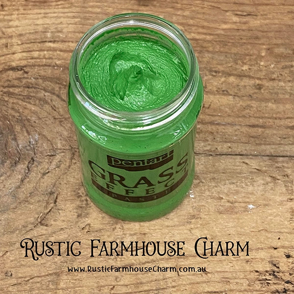 MOSS / GRASS EFFECT PASTE by Pentart - Rustic Farmhouse Charm