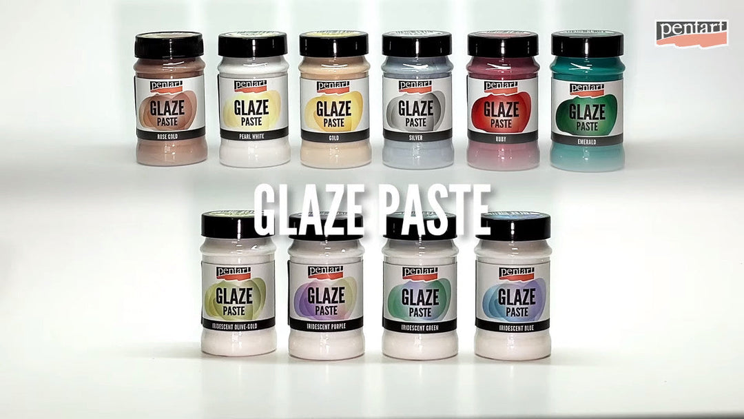 Pentart RUBY Glaze Paste 100ml - Rustic Farmhouse Charm