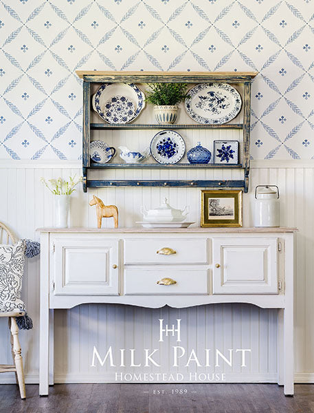 Homestead House Milk Paint - GUSTAVIAN WHITE - Rustic Farmhouse Charm