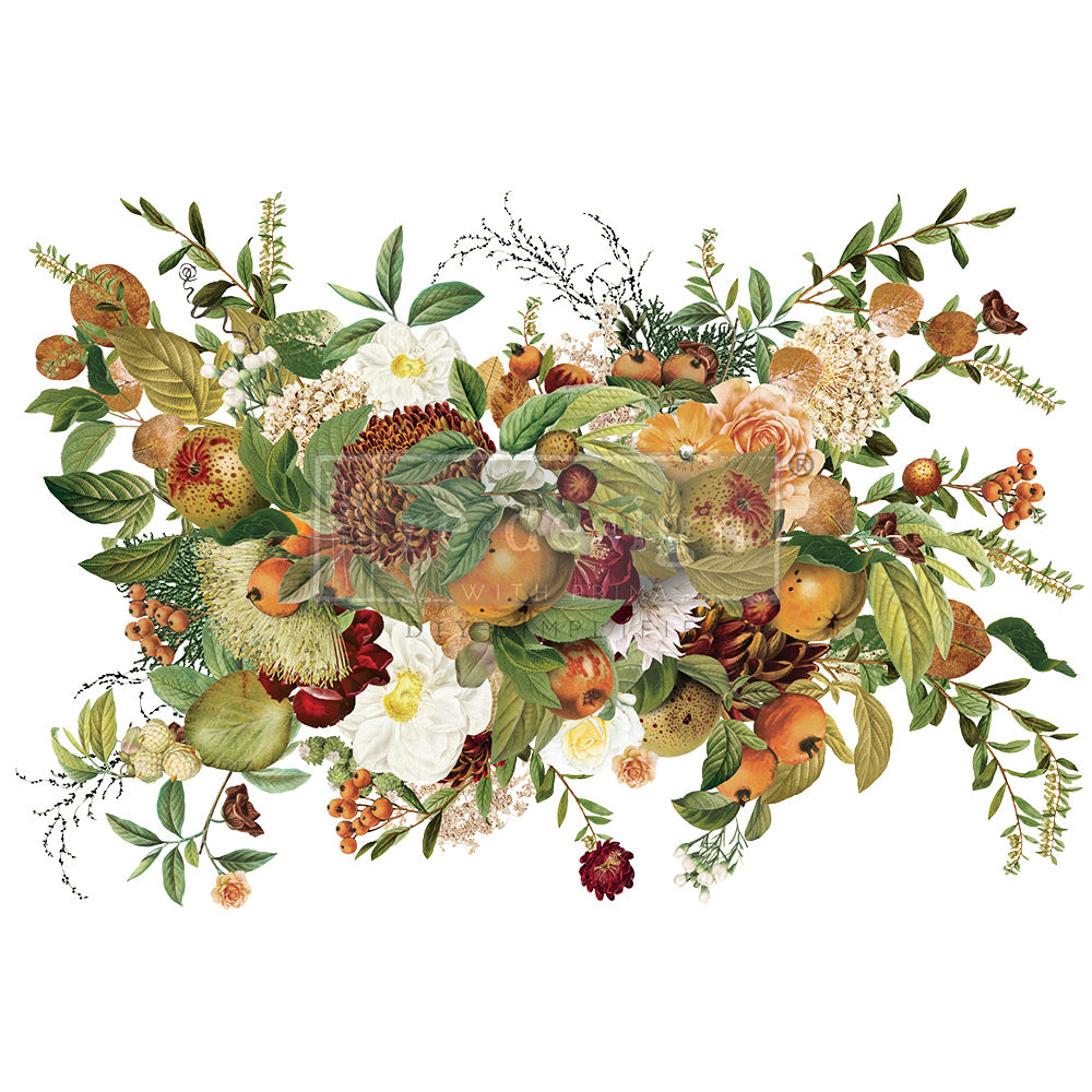 Redesign Transfer - HARVEST HUES (60.96cm x 88.9cm) - Rustic Farmhouse Charm
