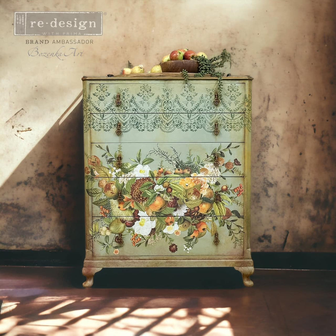 Redesign Transfer - HARVEST HUES (60.96cm x 88.9cm) - Rustic Farmhouse Charm