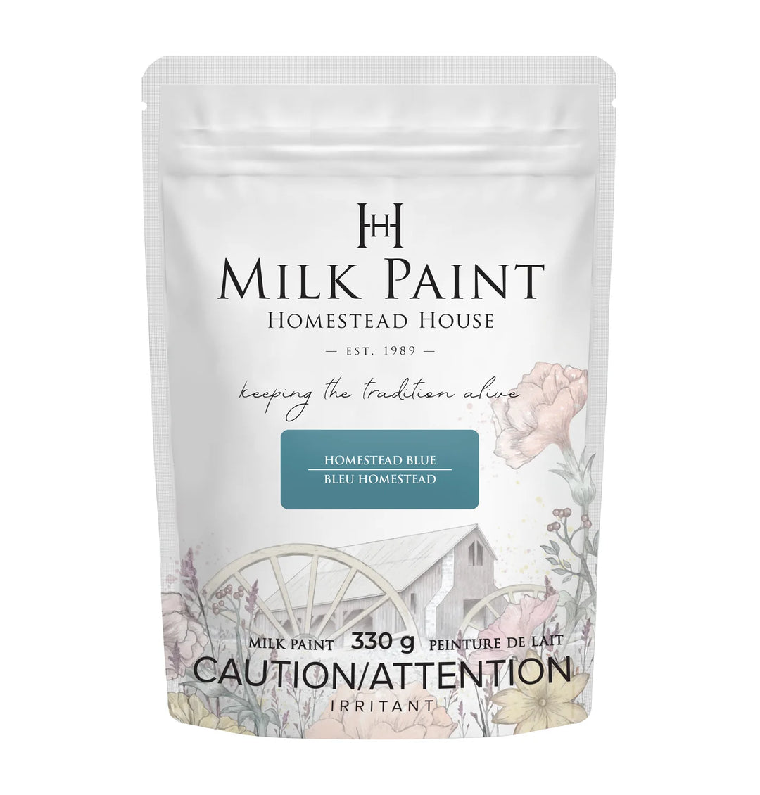 Homestead House Milk Paint - HOMESTEAD BLUE - Rustic Farmhouse Charm
