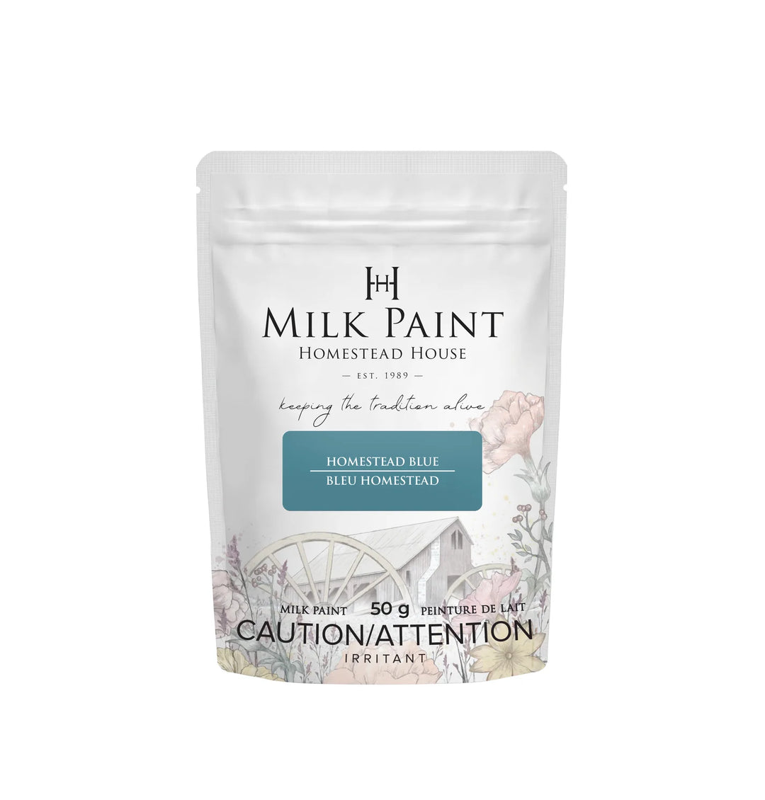 Homestead House Milk Paint - HOMESTEAD BLUE - Rustic Farmhouse Charm