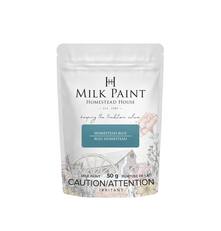 Homestead House Milk Paint - HOMESTEAD BLUE - Rustic Farmhouse Charm