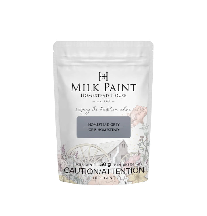 Homestead House Milk Paint - HOMESTEAD GREY - Rustic Farmhouse Charm