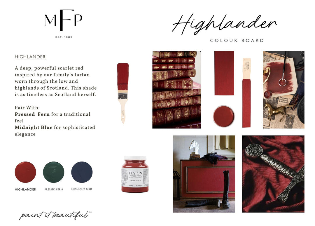 HIGHLANDER Fusion™ Mineral Paint - Rustic Farmhouse Charm