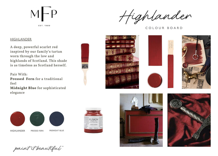 HIGHLANDER Fusion™ Mineral Paint - Rustic Farmhouse Charm