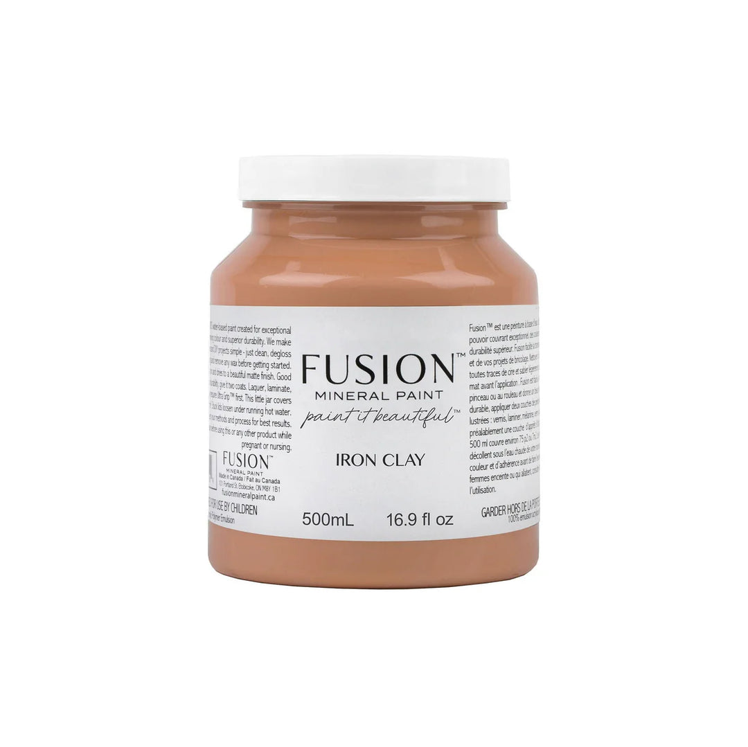 NEW! Fusion™ Mineral Paint - IRON CLAY - Rustic Farmhouse Charm