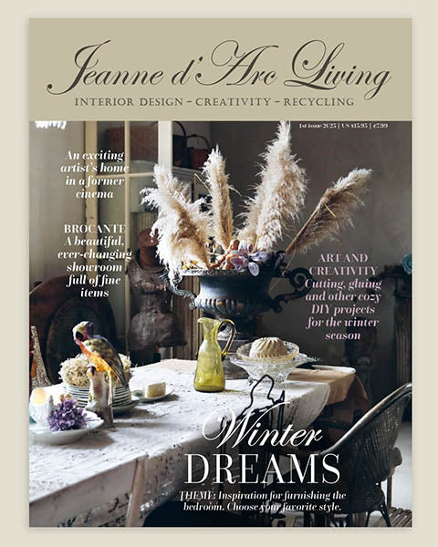 Jeanne d'Arc Living Magazine - 1st Issue of 2025 (January) FREE SHIPPING* - Rustic Farmhouse Charm