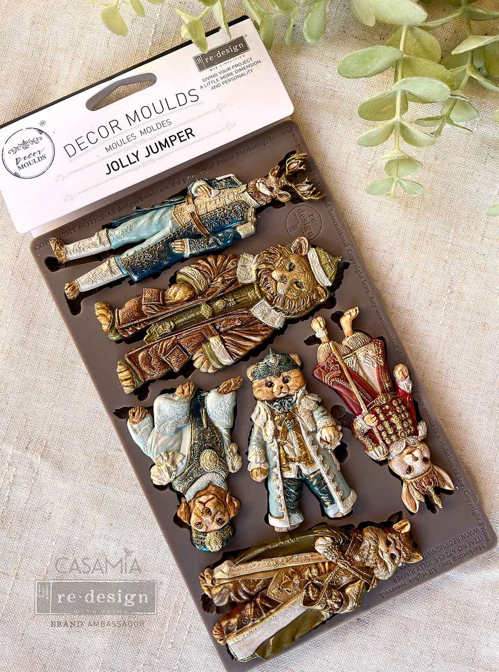 Redesign Mould - JOLLY JUMPER (5" x 8") - Rustic Farmhouse Charm