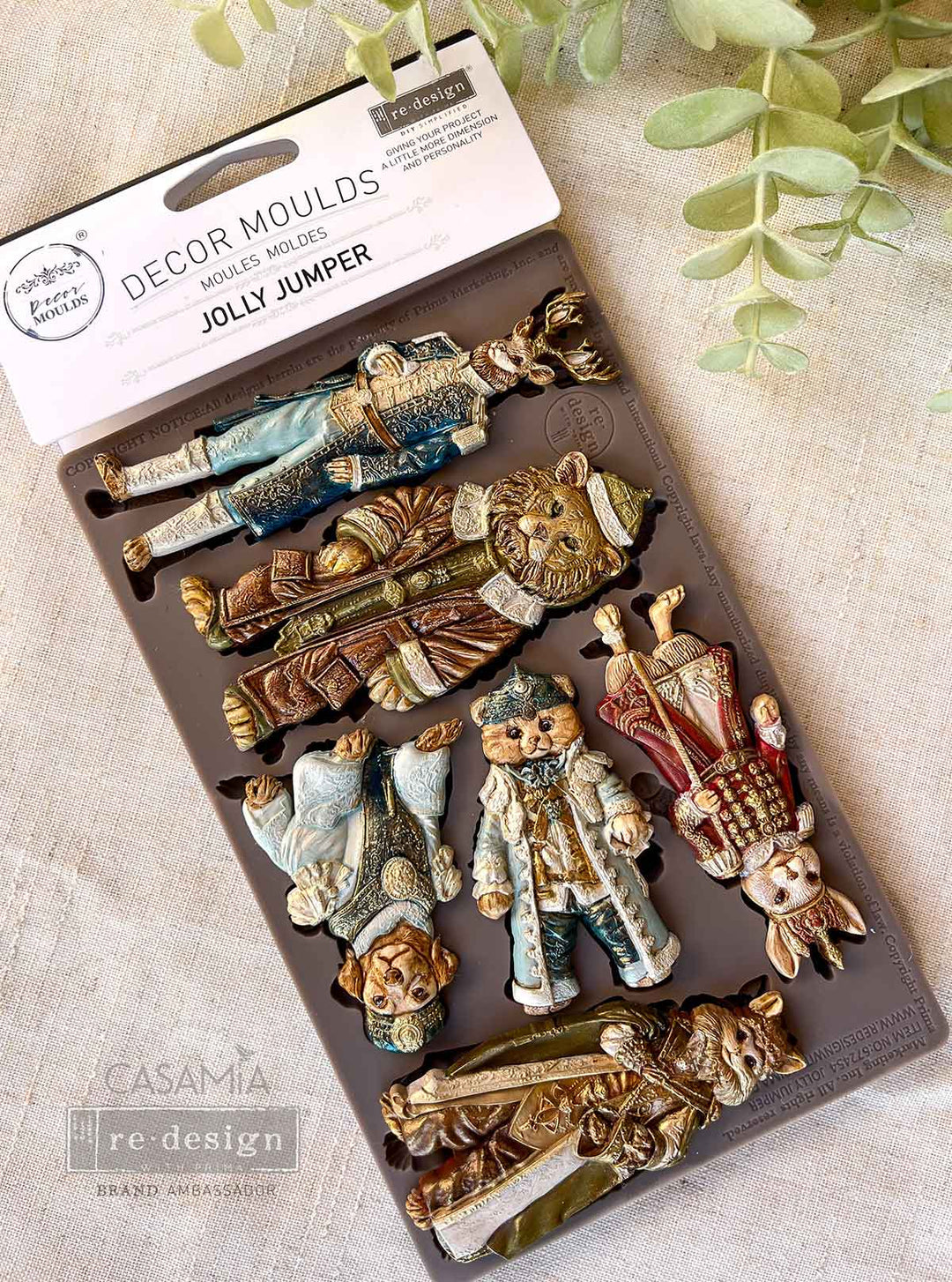 Redesign Mould - JOLLY JUMPER (5" x 8") - Rustic Farmhouse Charm