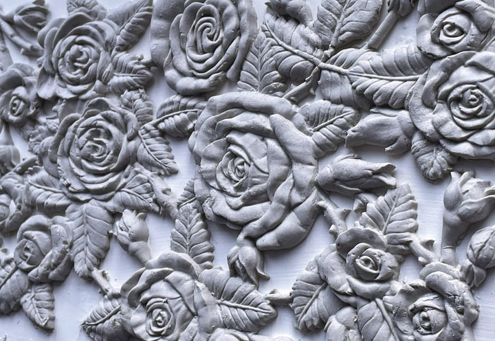 JULIETTE Mould by IOD (6"x10", 15.24cm x 25.4cm) - Rustic Farmhouse Charm