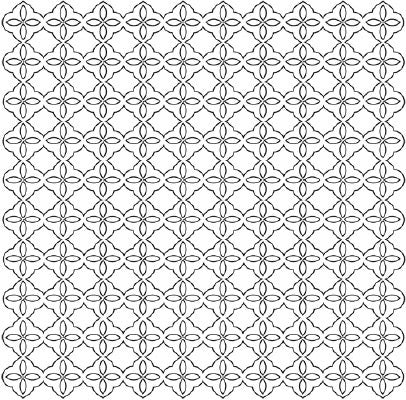 The Crafters Workshop Stencil - KASBAH (12"x12") - Rustic Farmhouse Charm