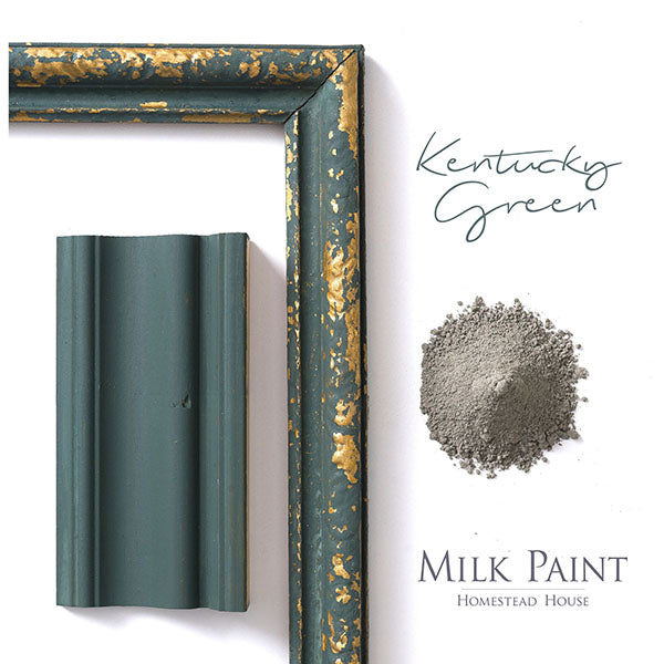 Homestead House Milk Paint - KENTUCKY GREEN - Rustic Farmhouse Charm