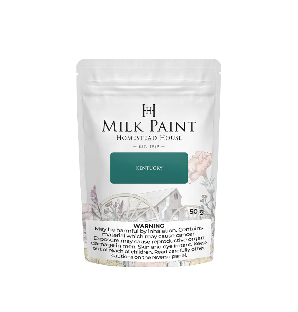 Homestead House Milk Paint - KENTUCKY GREEN - Rustic Farmhouse Charm