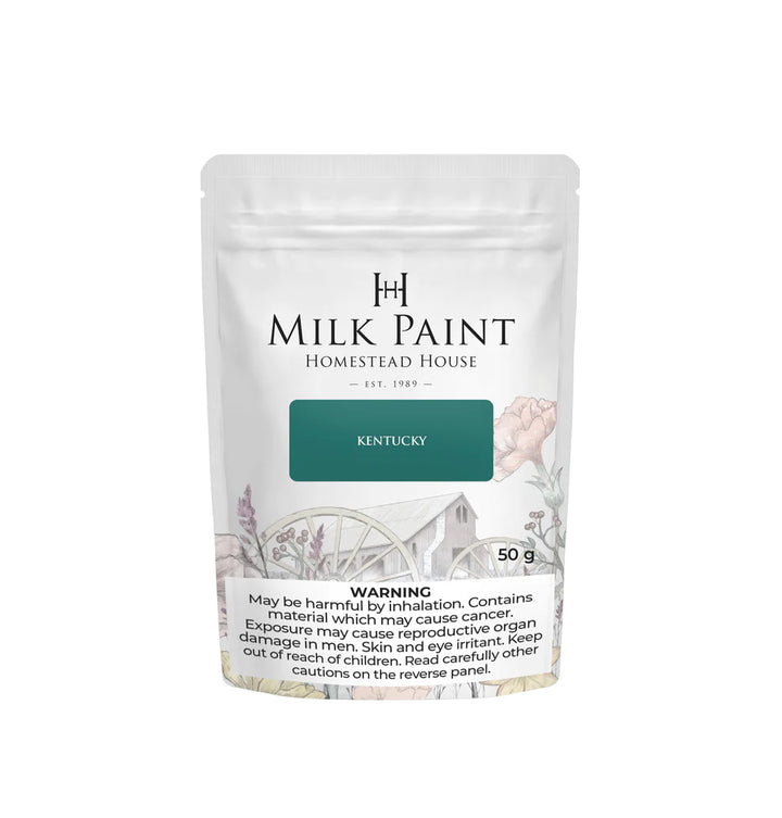 Homestead House Milk Paint - KENTUCKY GREEN - Rustic Farmhouse Charm