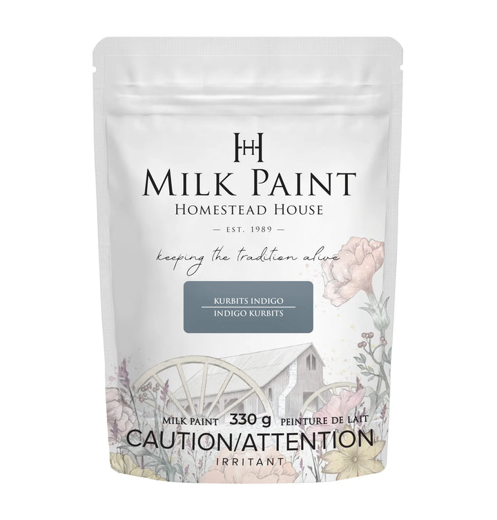 Homestead House Milk Paint - KURBITS INDIGO - Rustic Farmhouse Charm