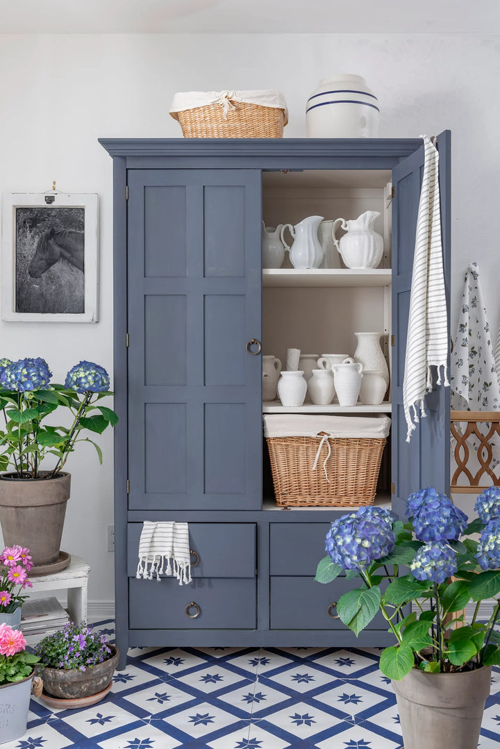 Homestead House Milk Paint - KURBITS INDIGO - Rustic Farmhouse Charm