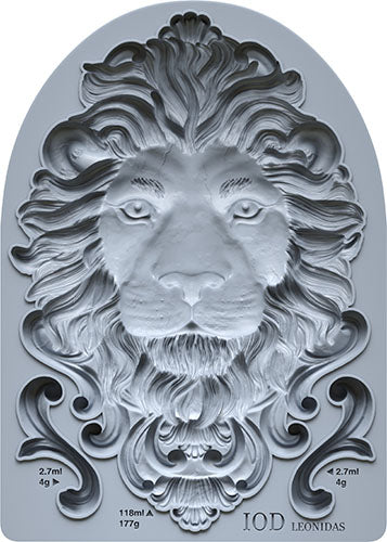 NEW! IOD Mould - LEONIDAS (5"x7", 12.7cm x 17.78cm, extra deep) - Rustic Farmhouse Charm