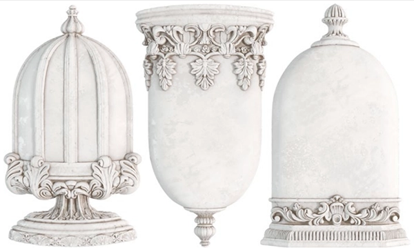IOD Mould - LES CLOCHES (6"x10", 15.24cm x 25.4cm) - Rustic Farmhouse Charm