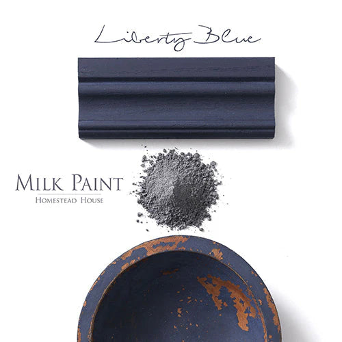 Homestead House Milk Paint - LIBERTY BLUE - Rustic Farmhouse Charm