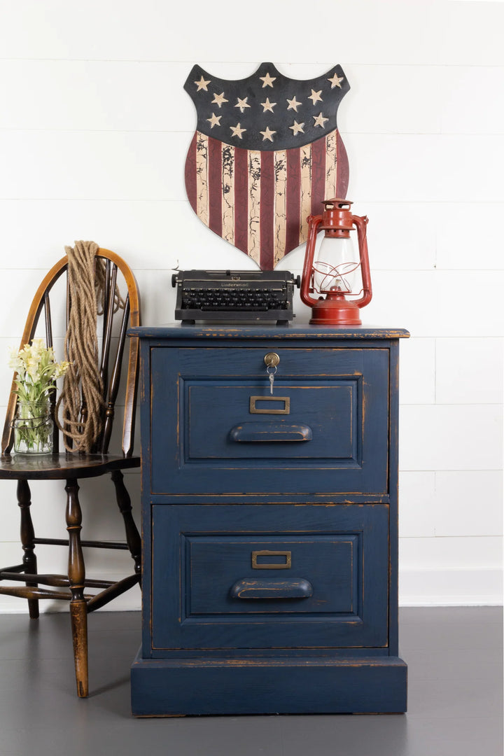 Homestead House Milk Paint - LIBERTY BLUE - Rustic Farmhouse Charm