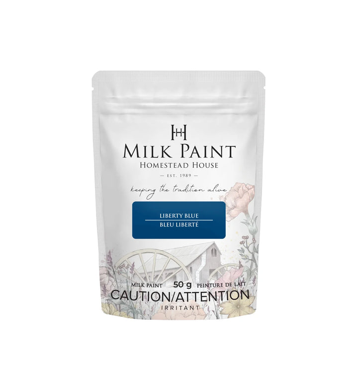 Homestead House Milk Paint - LIBERTY BLUE - Rustic Farmhouse Charm