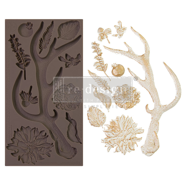 Redesign Mould - LOGGERS' LODGE 2 - Rustic Farmhouse Charm