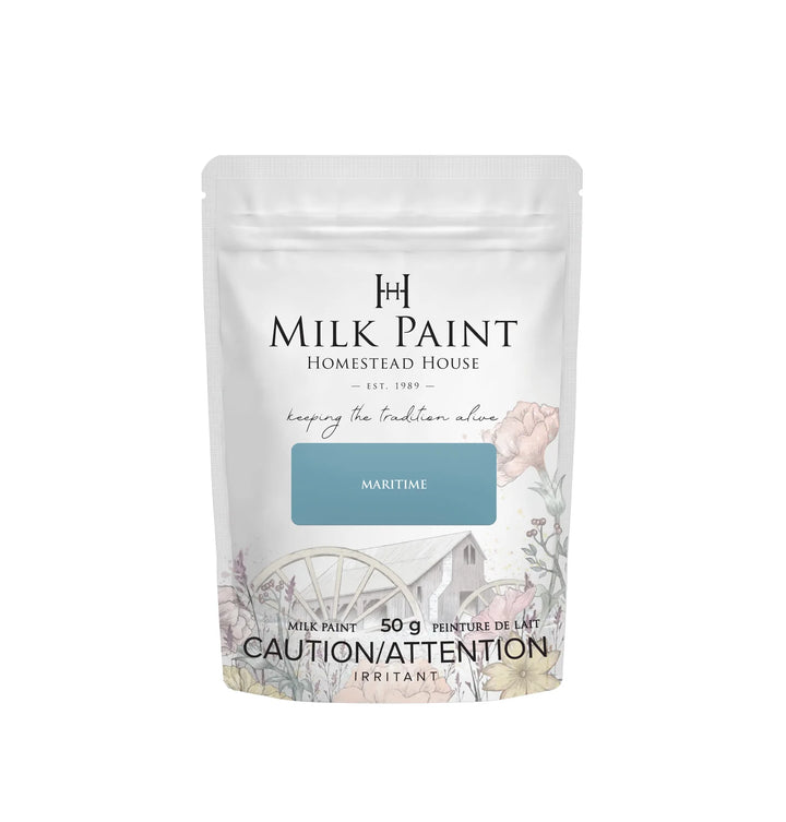 Homestead House Milk Paint - MARITIME BLUE - Rustic Farmhouse Charm