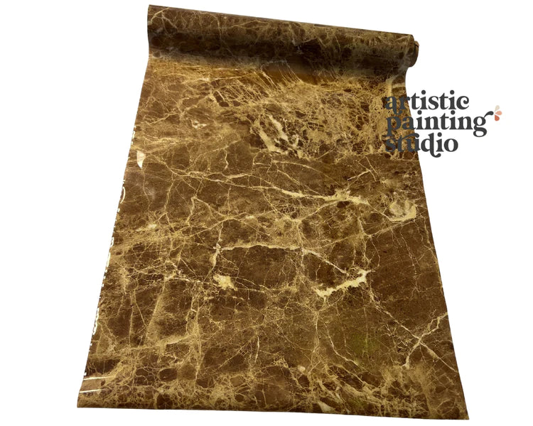 MEMPHIS MARBLE Metallic Foil - Rustic Farmhouse Charm