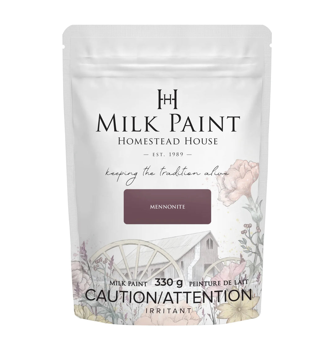 Homestead House Milk Paint - MENNONITE RED - Rustic Farmhouse Charm