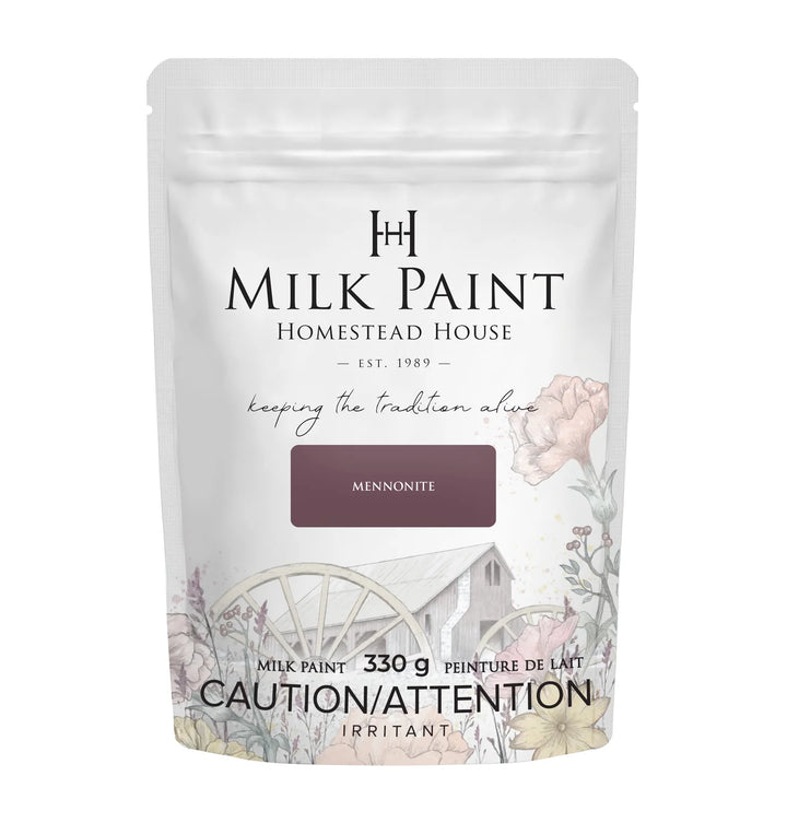 Homestead House Milk Paint - MENNONITE RED - Rustic Farmhouse Charm